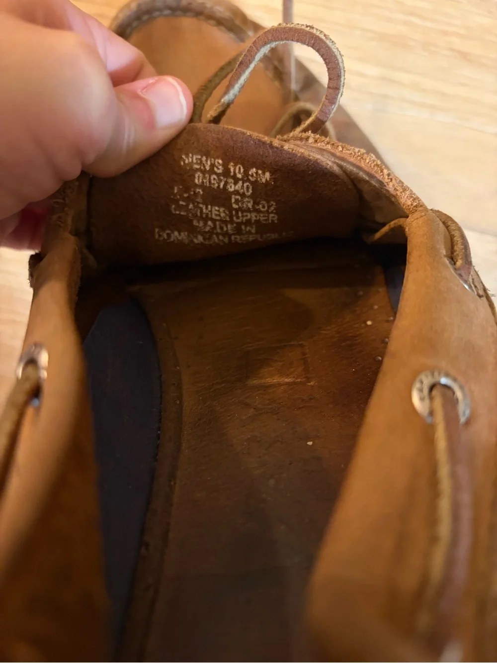 Sperry Men's Brown Leather Boat Shoes